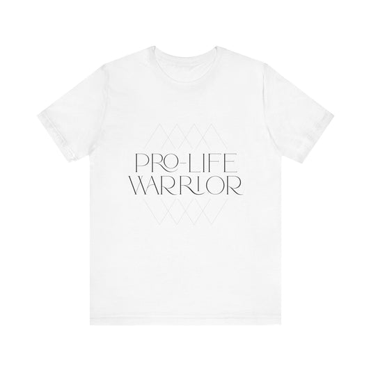 Pro-Life Warrior T-Shirt Black