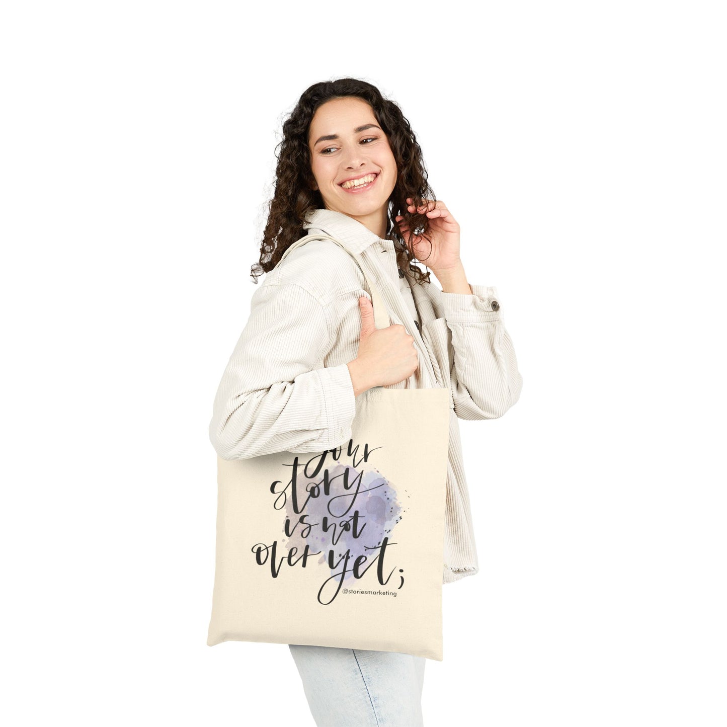 Your Story Is Not Over Yet Tote Bag