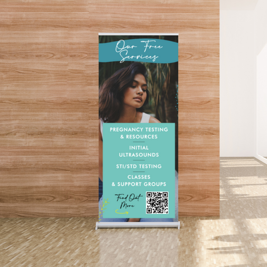 Our Services Retractable Banner
