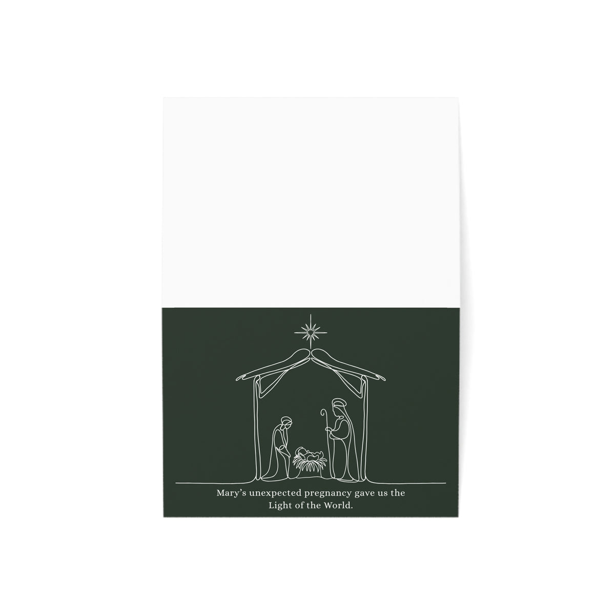 Light of the World Christmas Cards (1, 10, 30, and 50pcs)