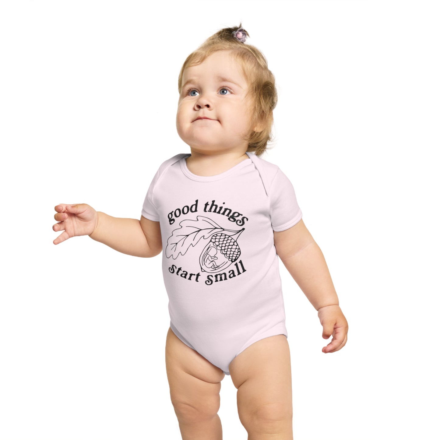 Good Things Start Small Onesie
