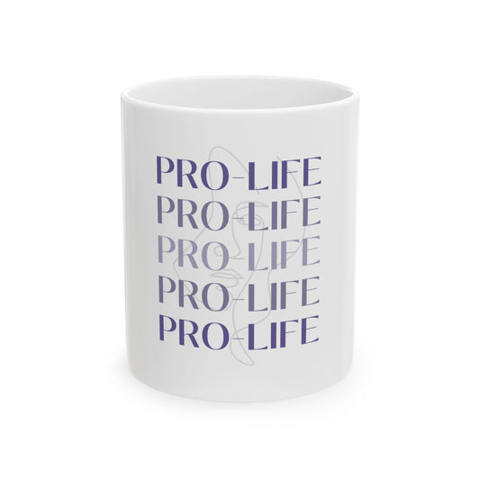 Pro-Life Ceramic Mug, (11oz, 15oz)