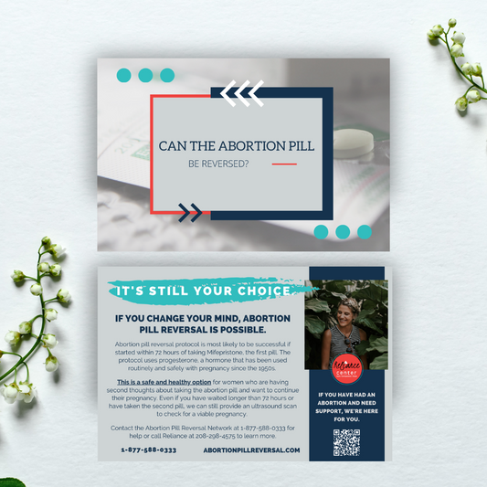Abortion Pill Reversal Post Card