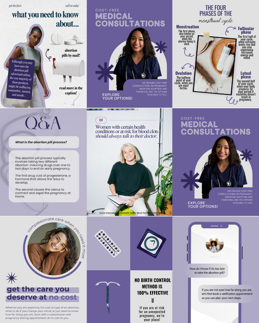 Medical DIY Bundle | Client Social Media (42 Posts)