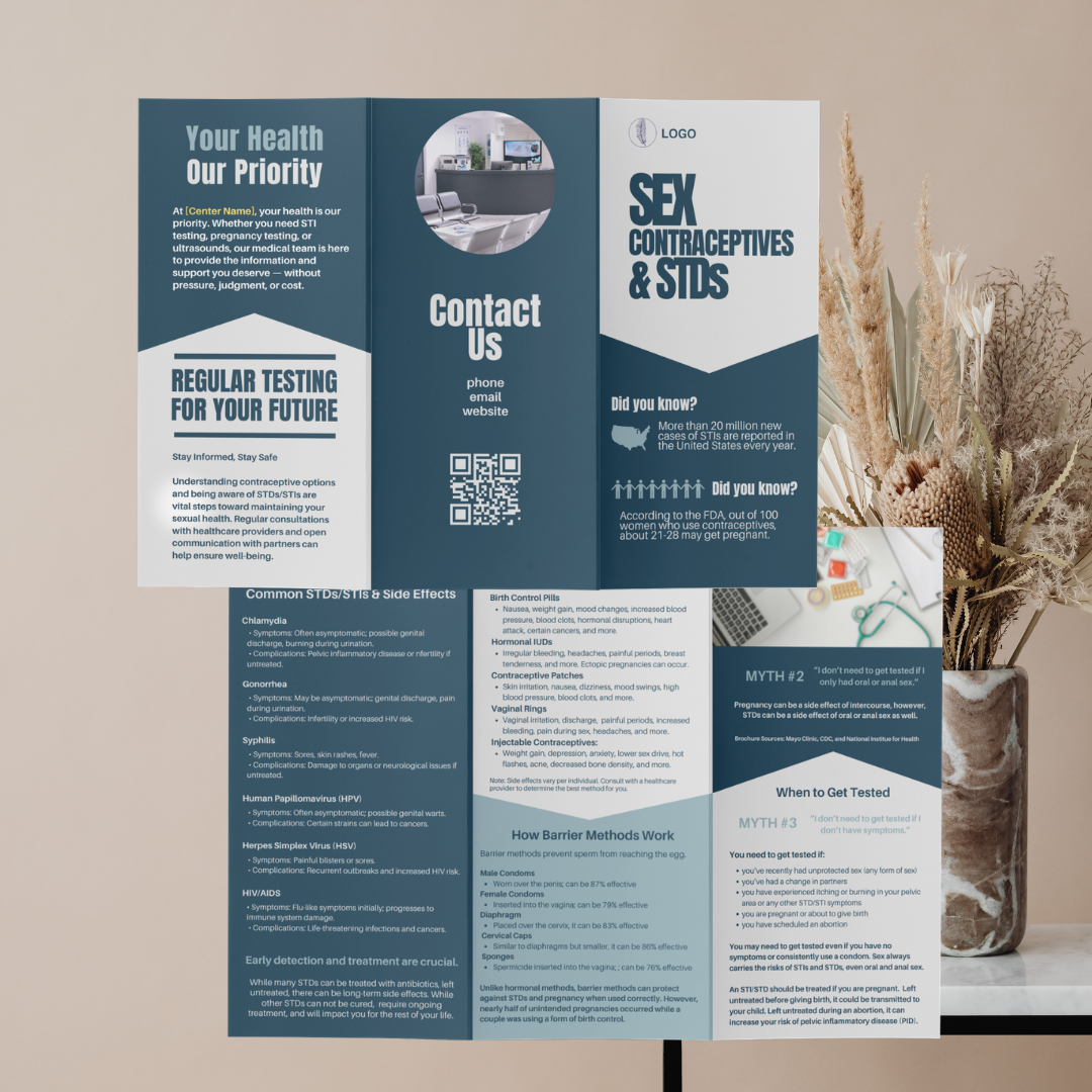 Sex, Contraceptives, & STDs Brochure
